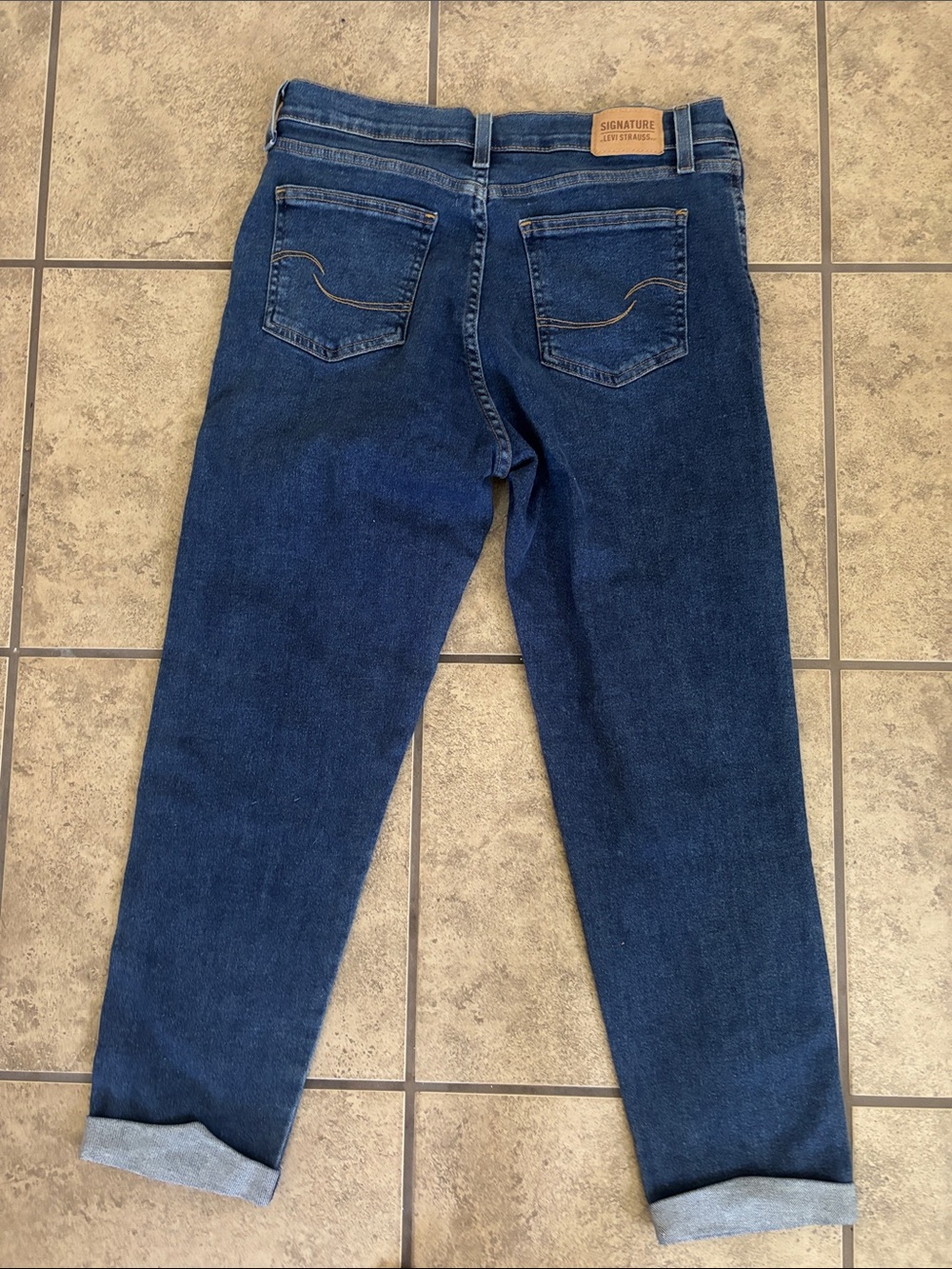 Classic Signature Levi Strauss Heritage Boyfriend Straight Leg Jeans Size 6 - Picture 3 of 5